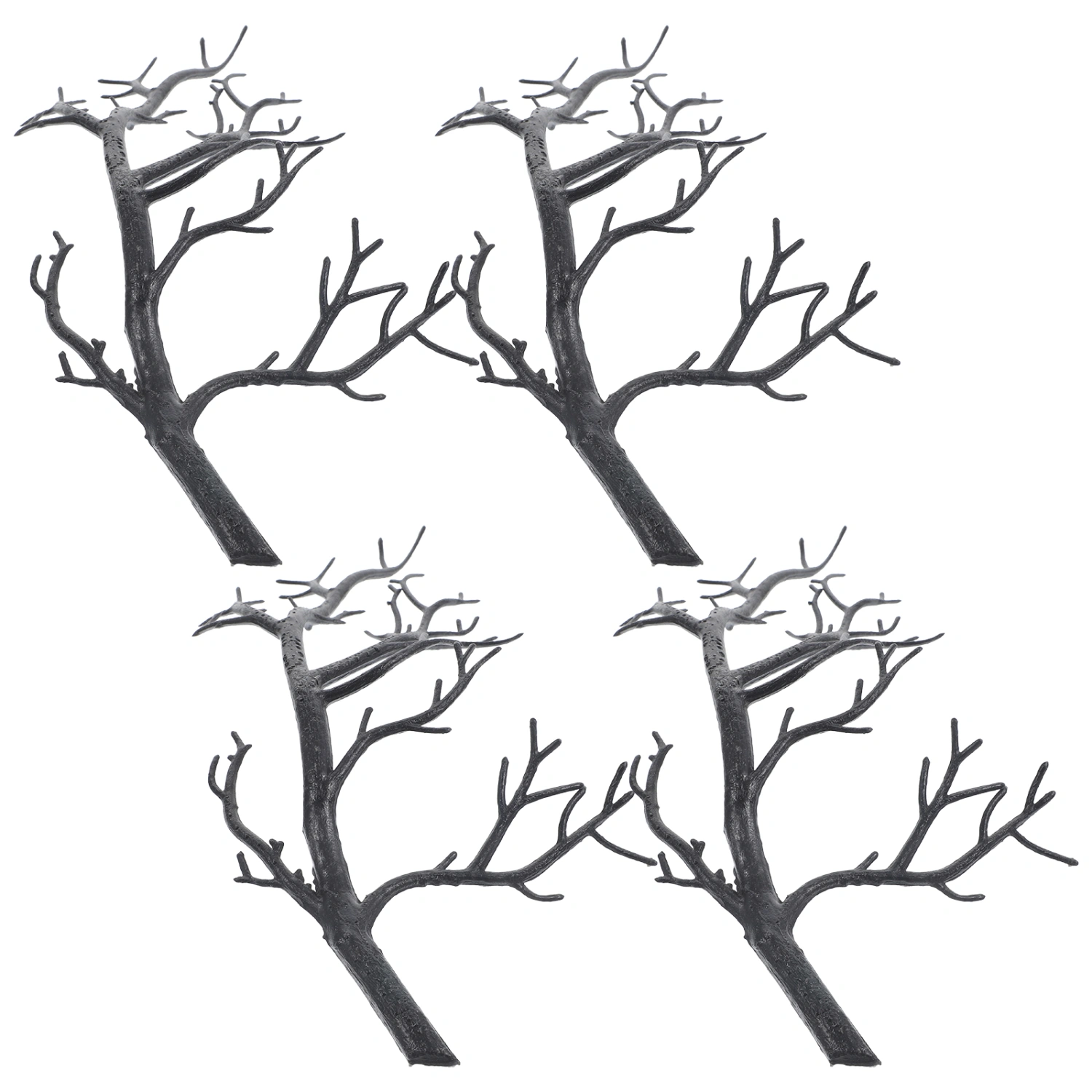 4pcs Christmas Fake Branch Decor Artificial Antler Branches Model Flower Arrangement Accessory