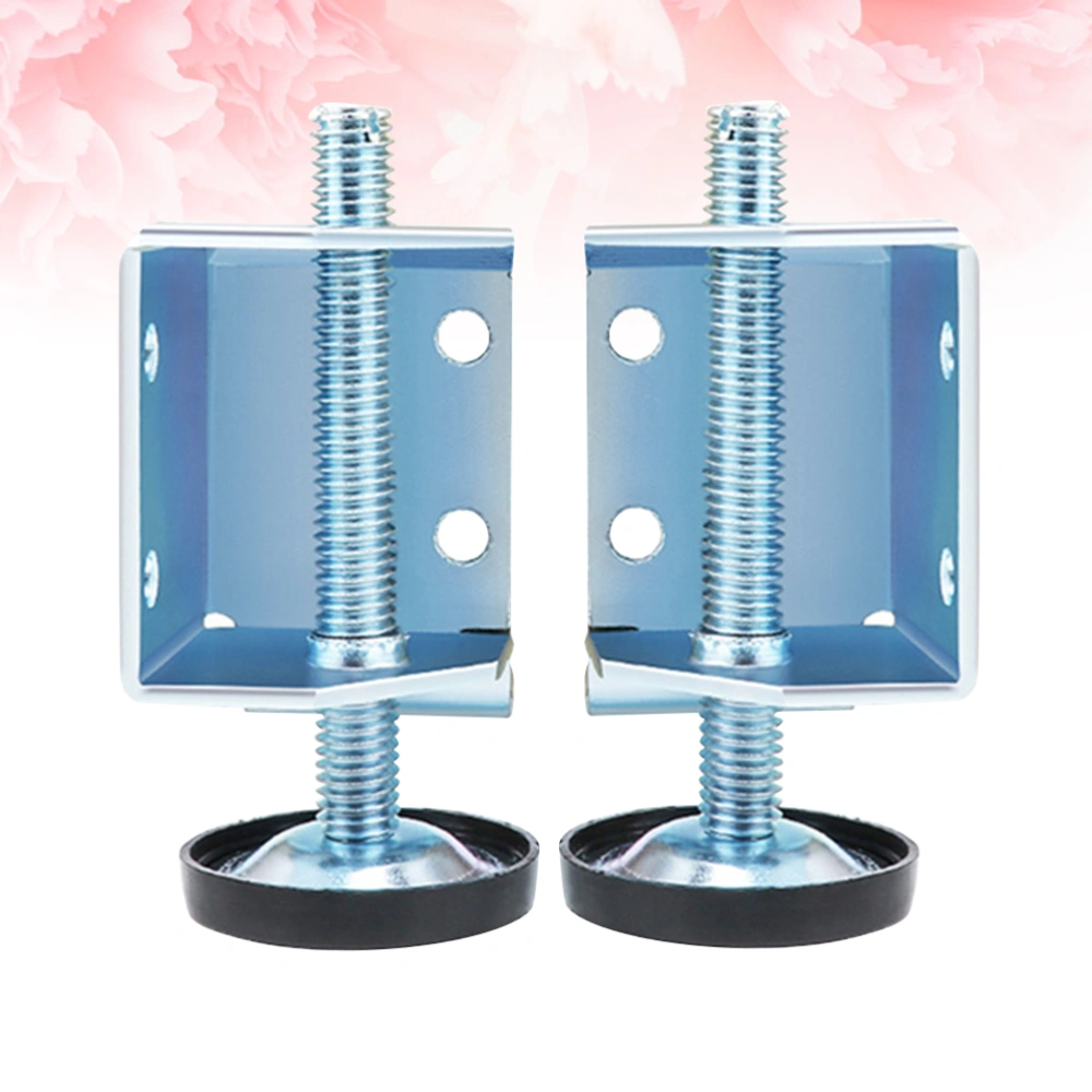 1 Pair Screw Furniture Adjustable Cabinet Feet Wardrobe Steel Leveling Feet Furniture Leg Accessories