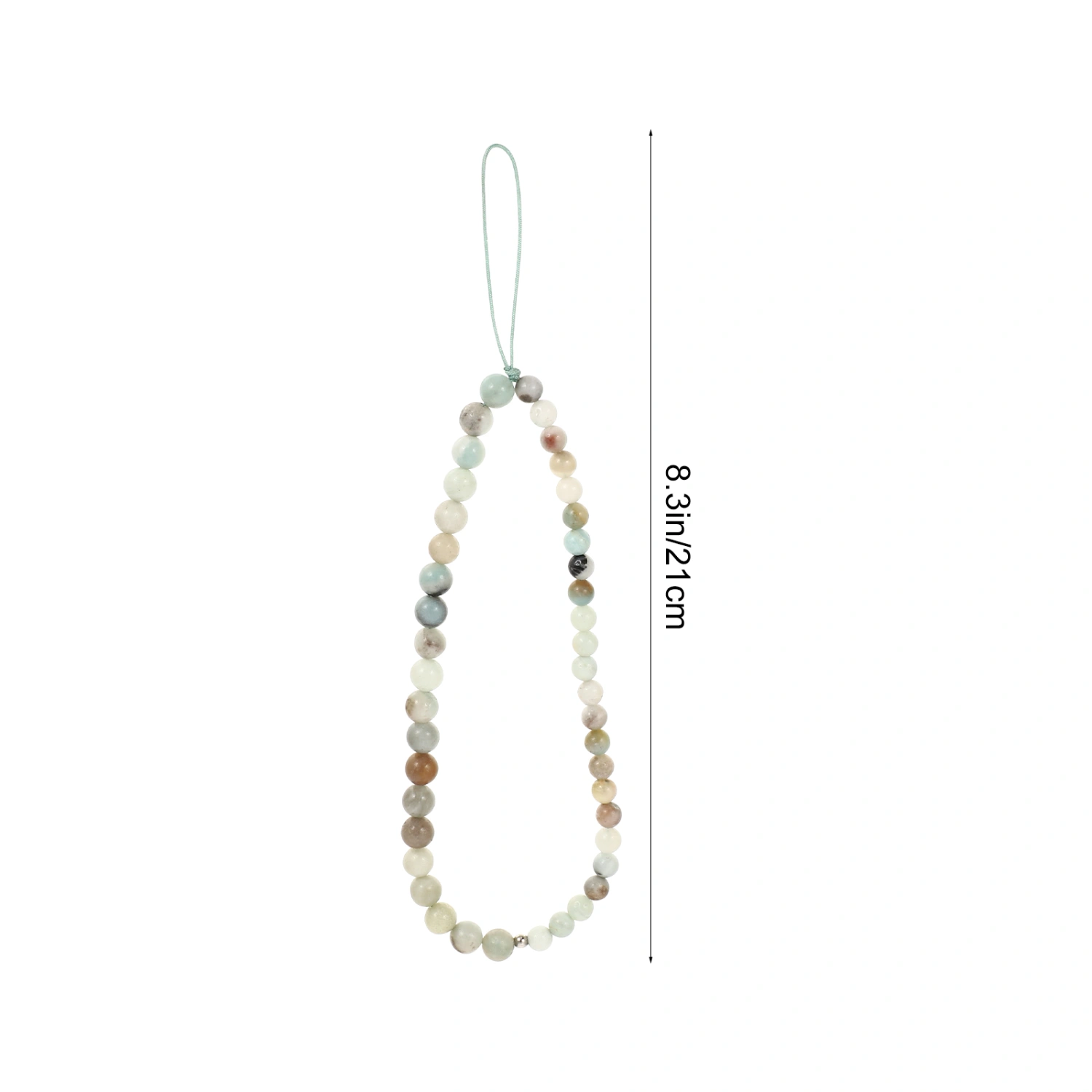 2Pcs Chinese Style Beaded Cellphone Lanyards Phone Hanging Ropes Phone Chains