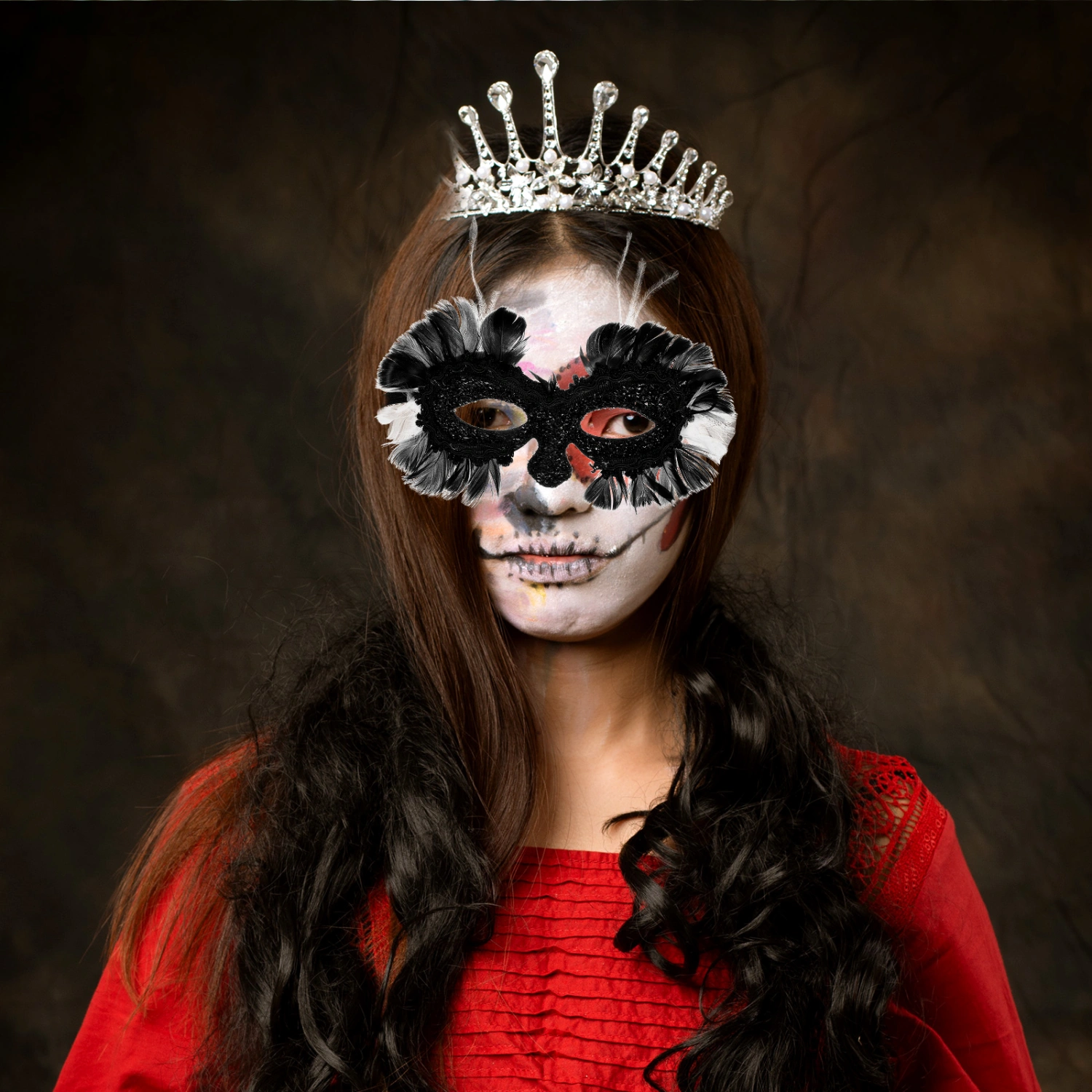 Masquerade Mask Cosplay Mask Plumage Mask Party Mask Decorative Mask for Women