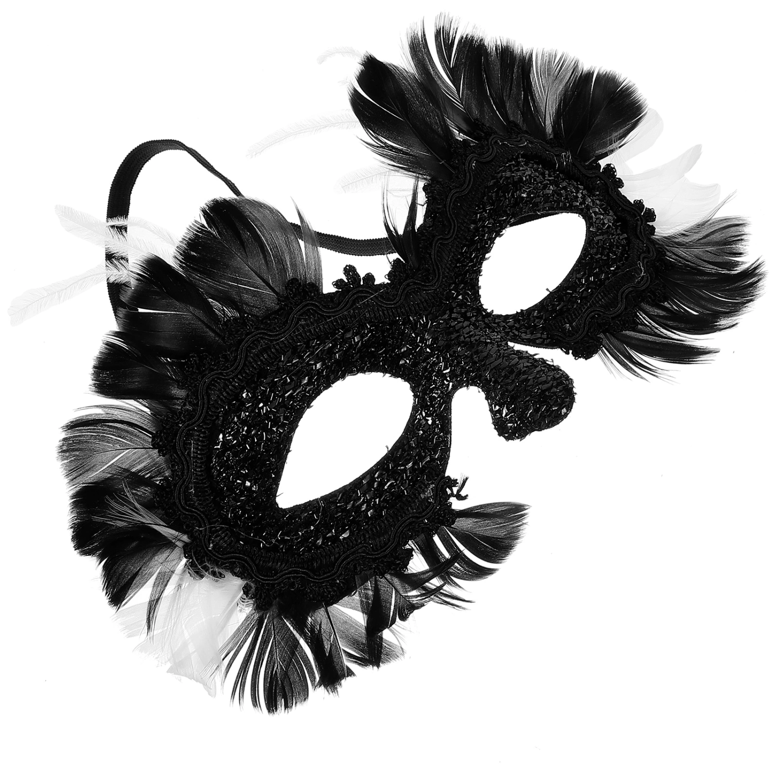Masquerade Mask Cosplay Mask Plumage Mask Party Mask Decorative Mask for Women