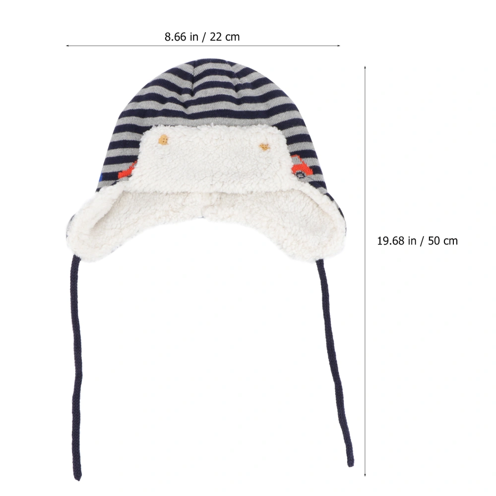 Children Autumn Winter Lovely Ear Protection Warm Hat Outdoor Ski Hat