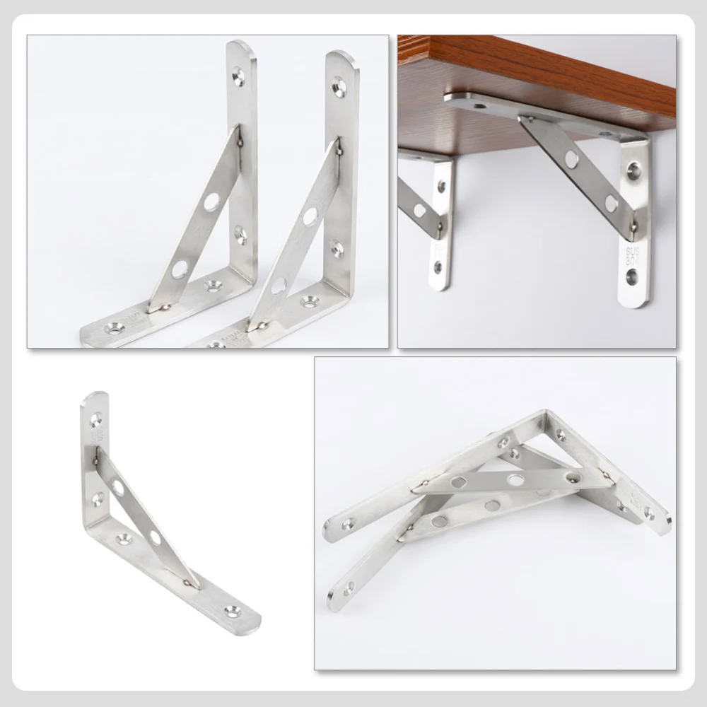 Wall Mounted Shelf Bracket Heavy Duty Support Bracket Triangle Bracket