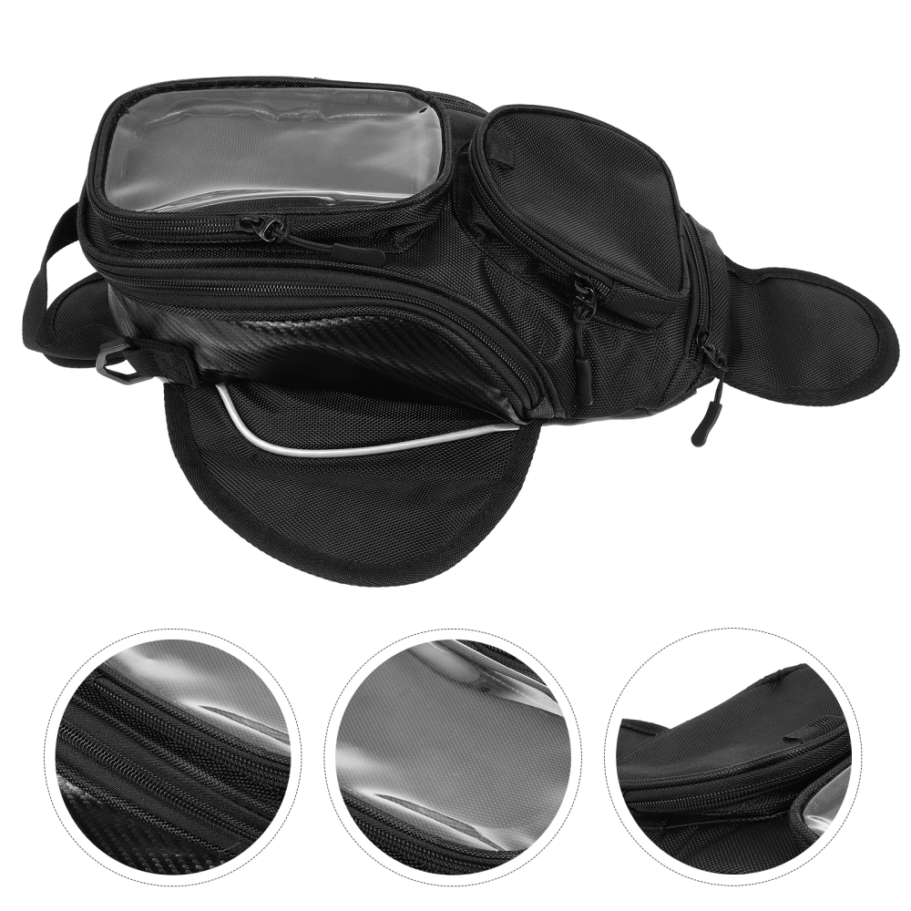 Motorcycle Tank Pouch Waterproof Tank Bag for Motorbike Magnet Design Motorcycle Pouch