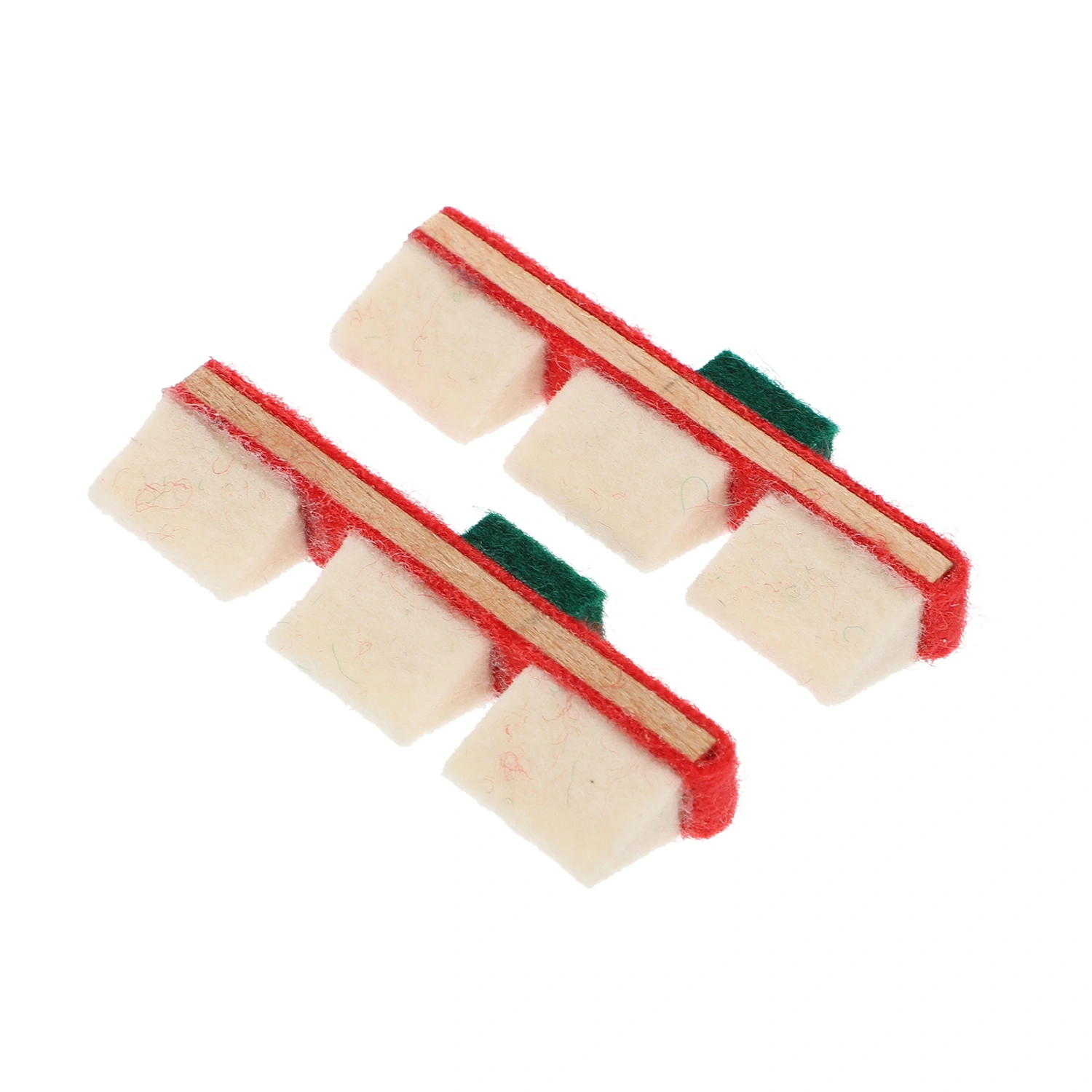 2Pcs Durable Piano Maintenance Tool Vertical Piano Supplies (Assorted Color)