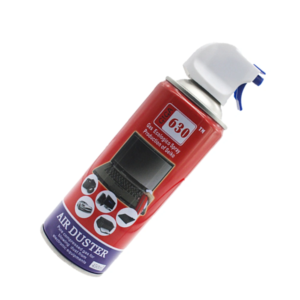 Compressed Gas Duster Canned Air 450ml Air Duster Cleaner Air Can Supply