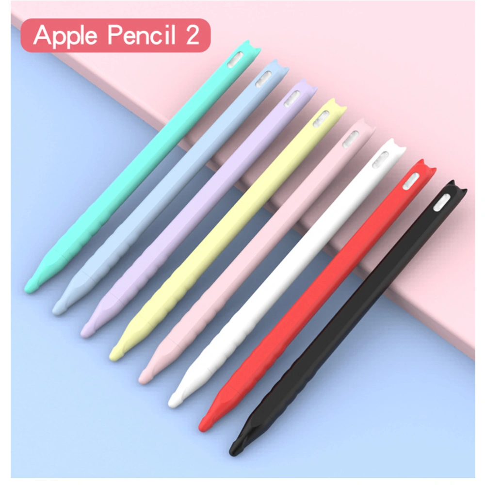 3 Pcs Silicone Case Protective Pouch Holder Nib Cover Protective Case Skin for Stylus Pen Green (1pc Stylus Pen Cover and 1pc Round Nib Cover and 1pc Nib Cover)