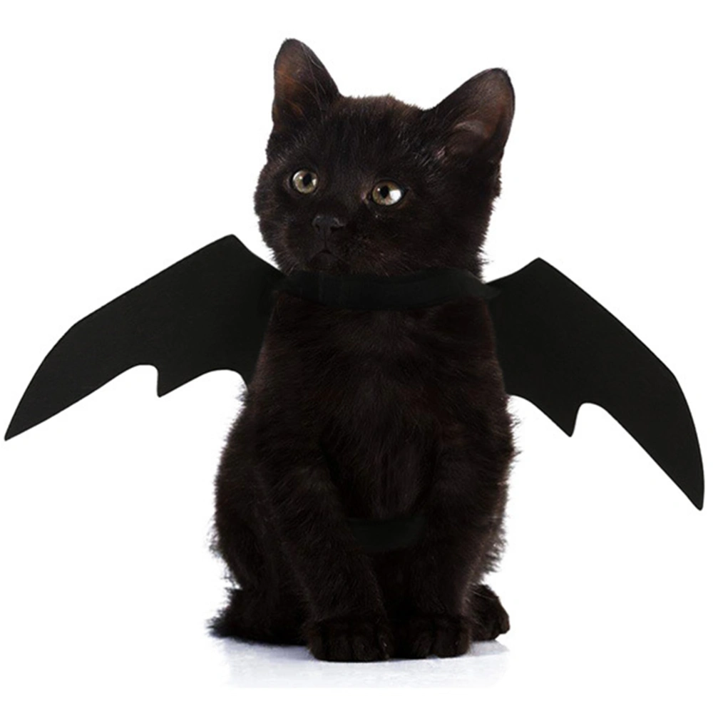 Dog Cat Costume Bat Wings Creative Small Pet Wing Halloween Suppiles