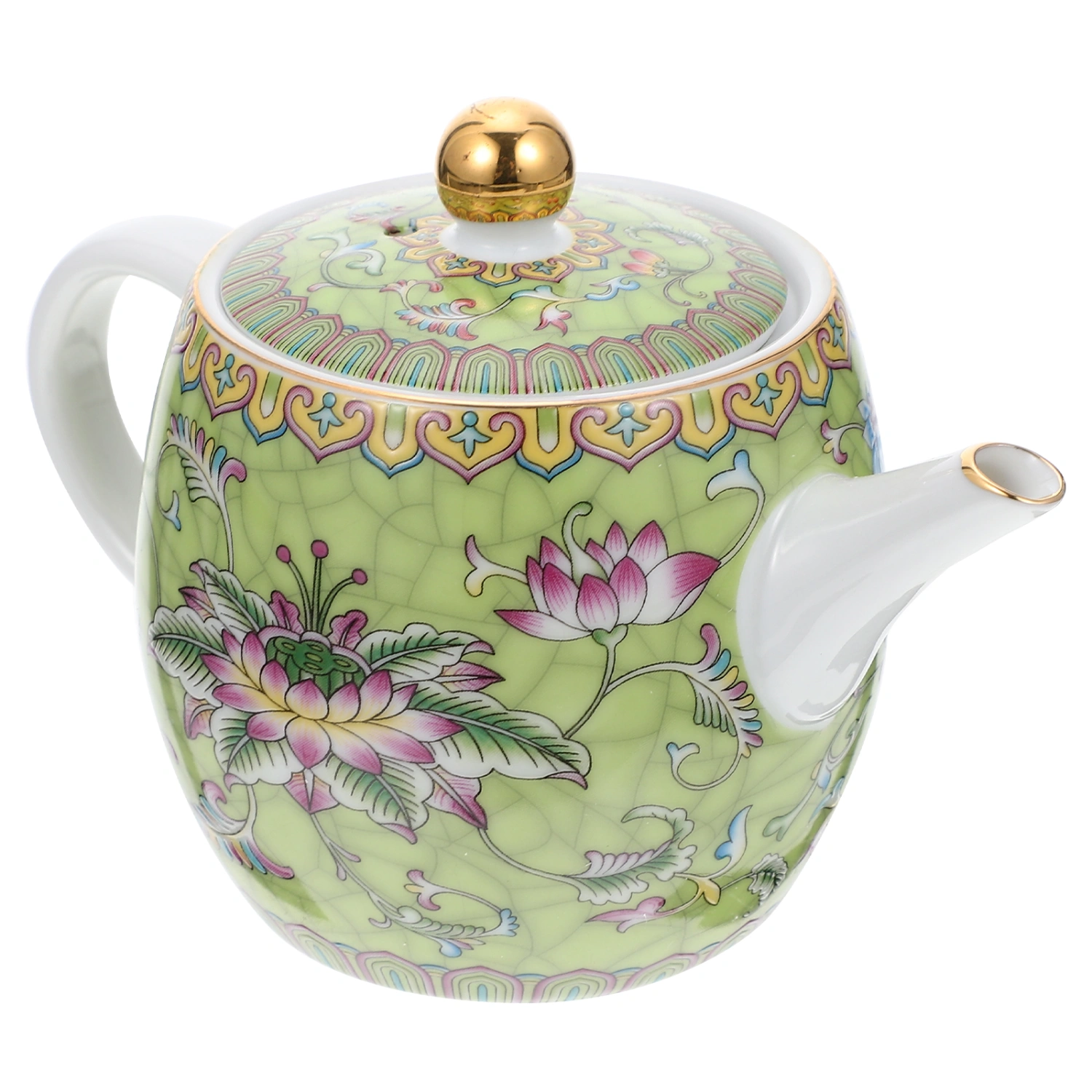 Heat-resistant Ceramic Teapot Delicate Durable Tea Kettle Home Tea Maker Pot