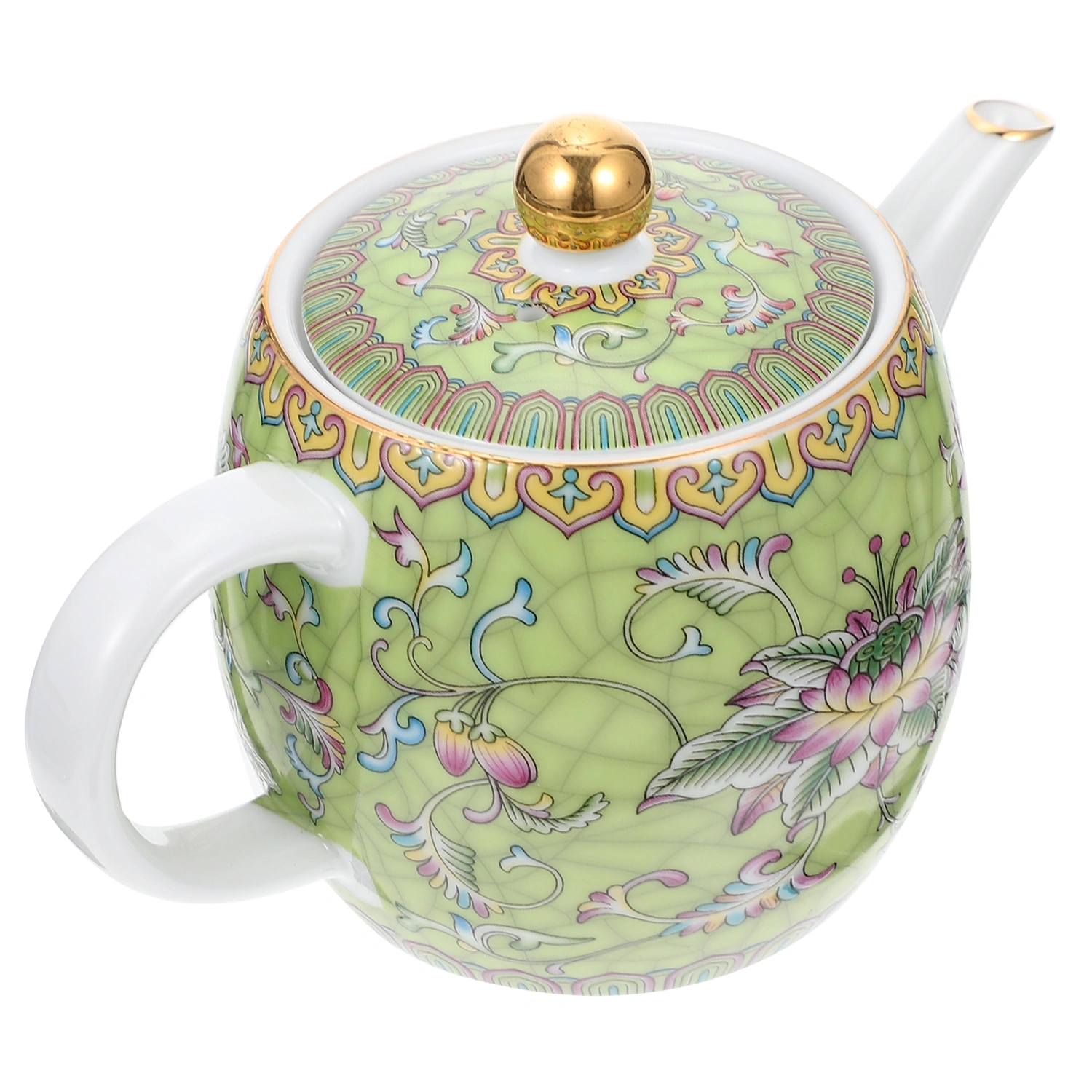 Heat-resistant Ceramic Teapot Delicate Durable Tea Kettle Home Tea Maker Pot