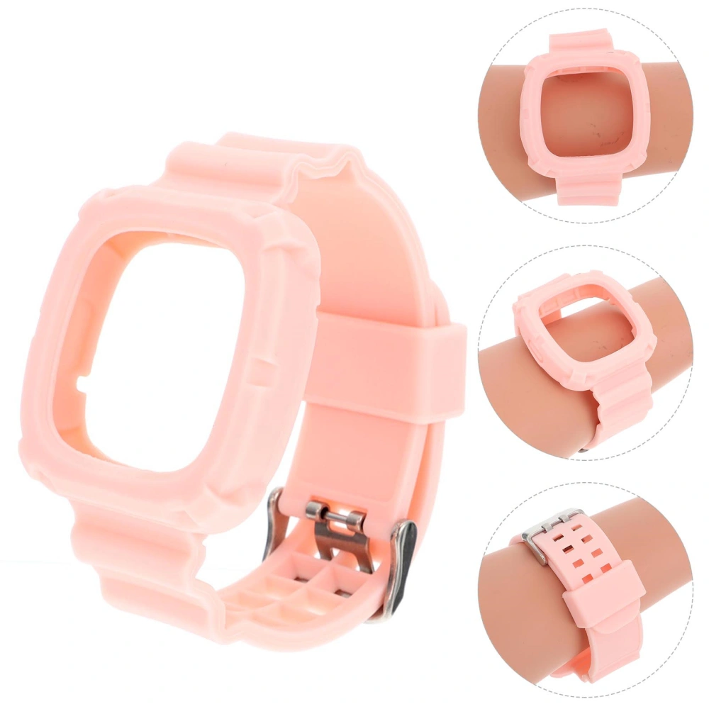 1 Pc Fashion Watch Strap Silicone Watch Band Watchband Compatible for Fitbit