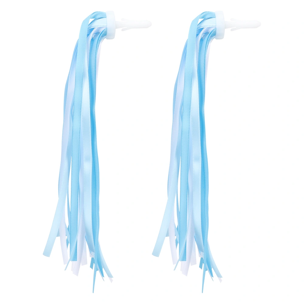 1 Pair of Children Bike Streamers Kids Bike Handlebar Ribbons Decorative Bike Streamers Bike Supplies