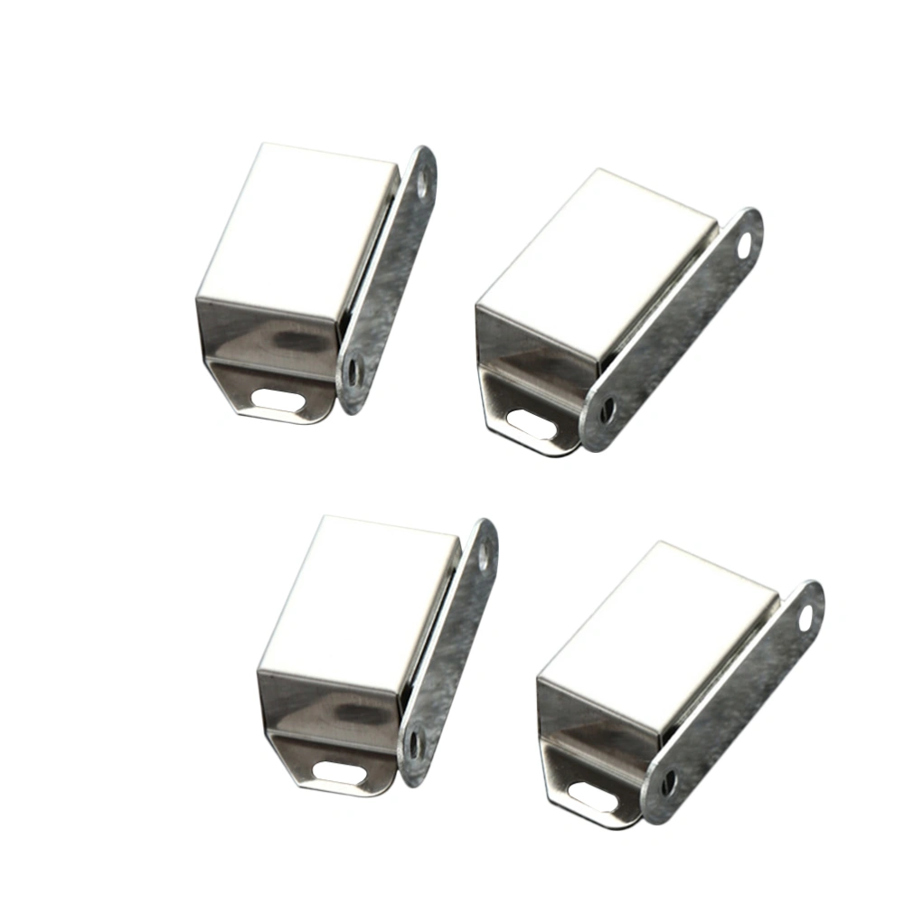 5pcs Cabinet Door Strong Magnetic Stainless Steel Cabinet Door Magnetic Suction Closet Magnet Door Suction Bead Buckles