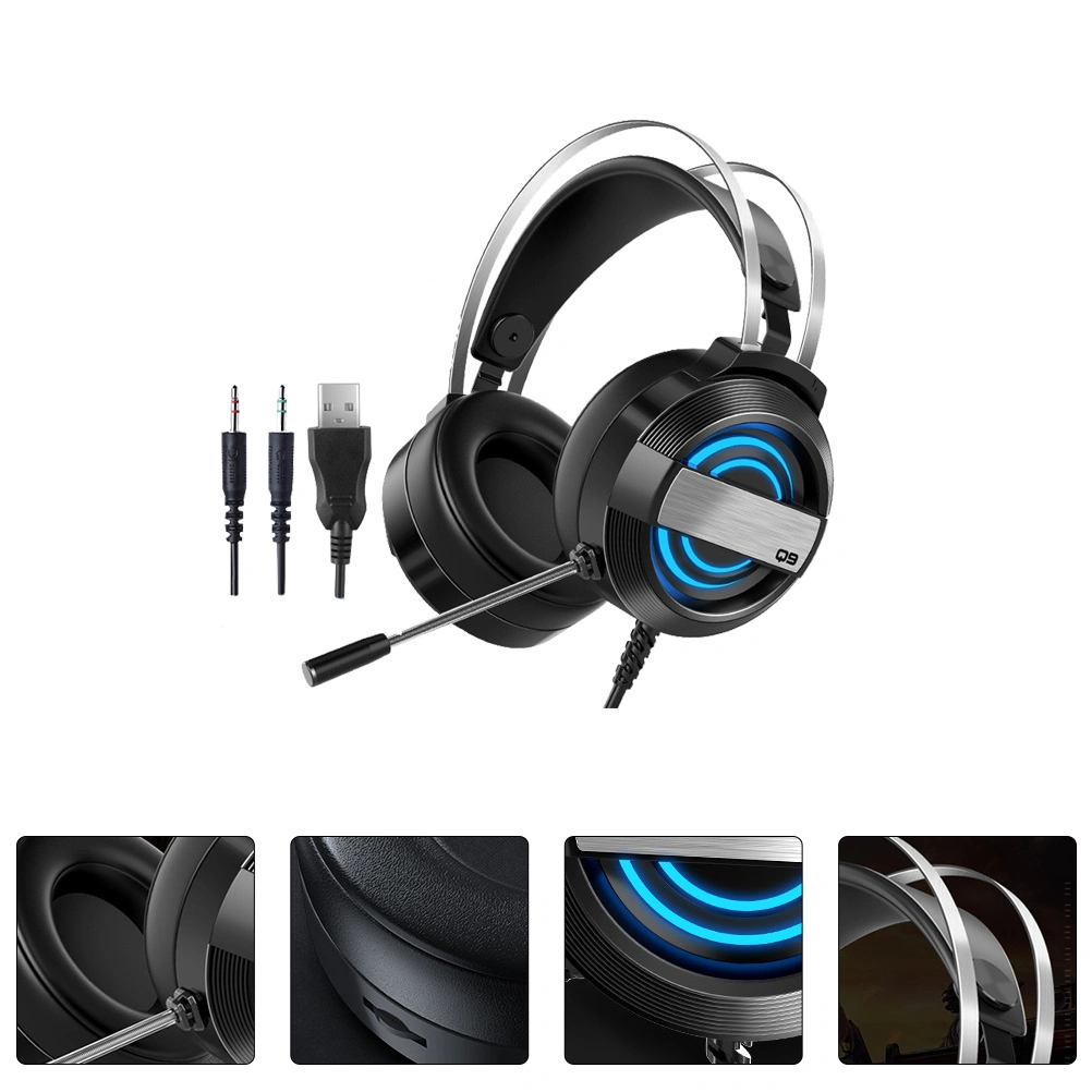 1 Pc Gaming Headphone Professional Stereo Gaming Headset with Microphone