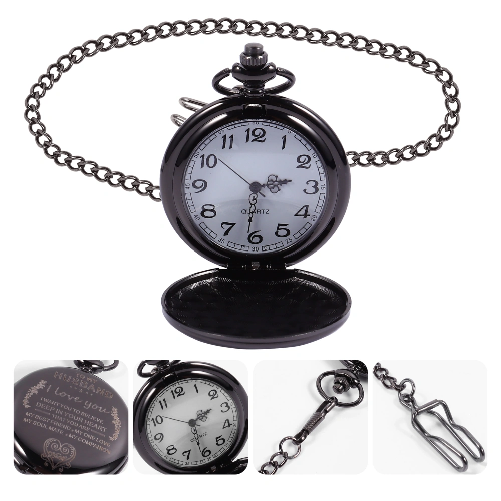 Alloy Fashion Pocket Watch with Chain Mechanical Quartz Pocket Watches