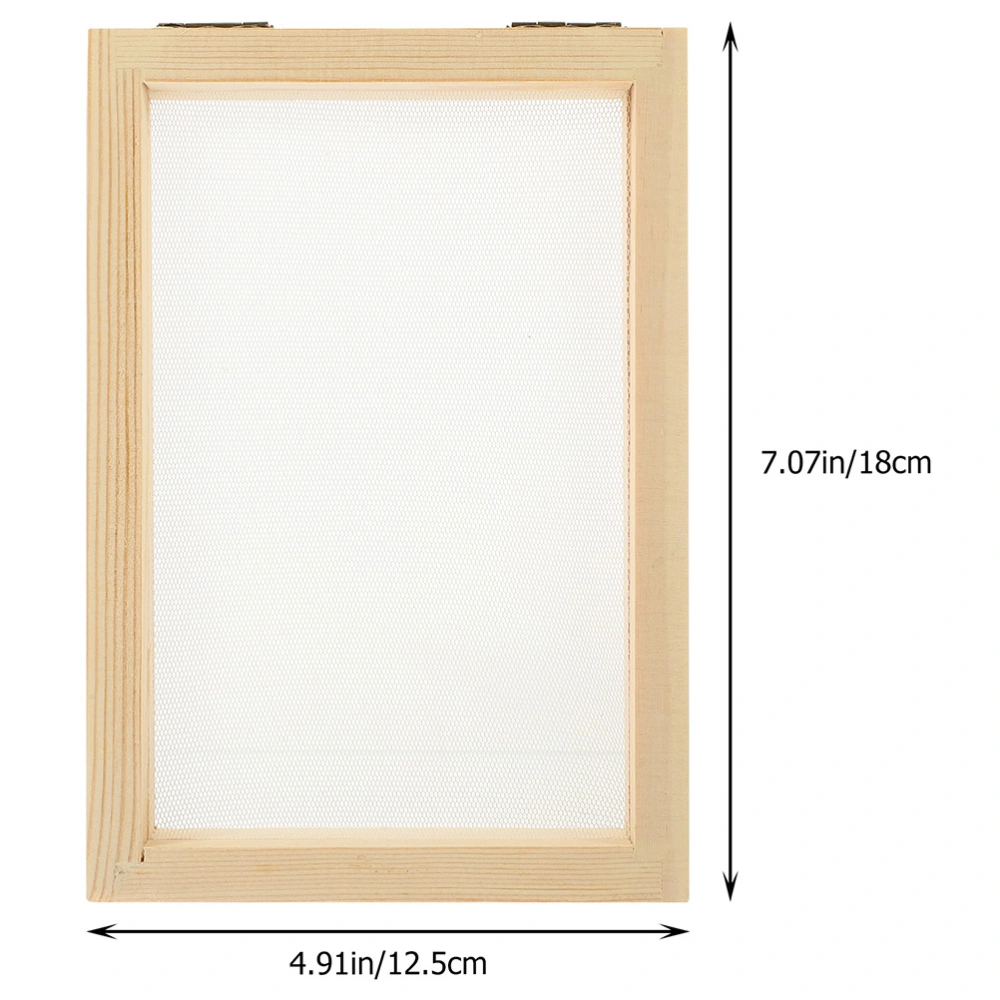 3Pcs Paper Making Frame DIY Paper Making Frame Paper Making Wood Frame Wood Paper Frame