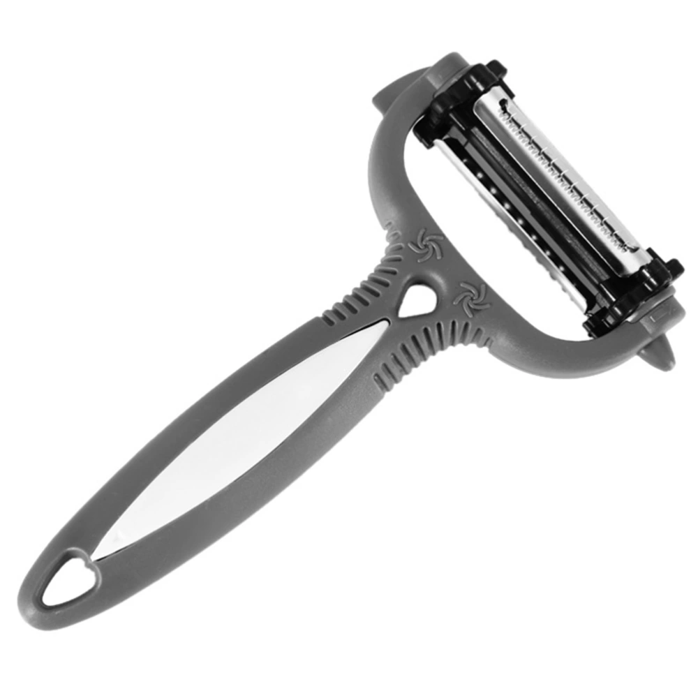 3 in 1 Multifunctional Peeler Swivel Vegetable Fruit Peeler with Non-slip Comfortable Handle