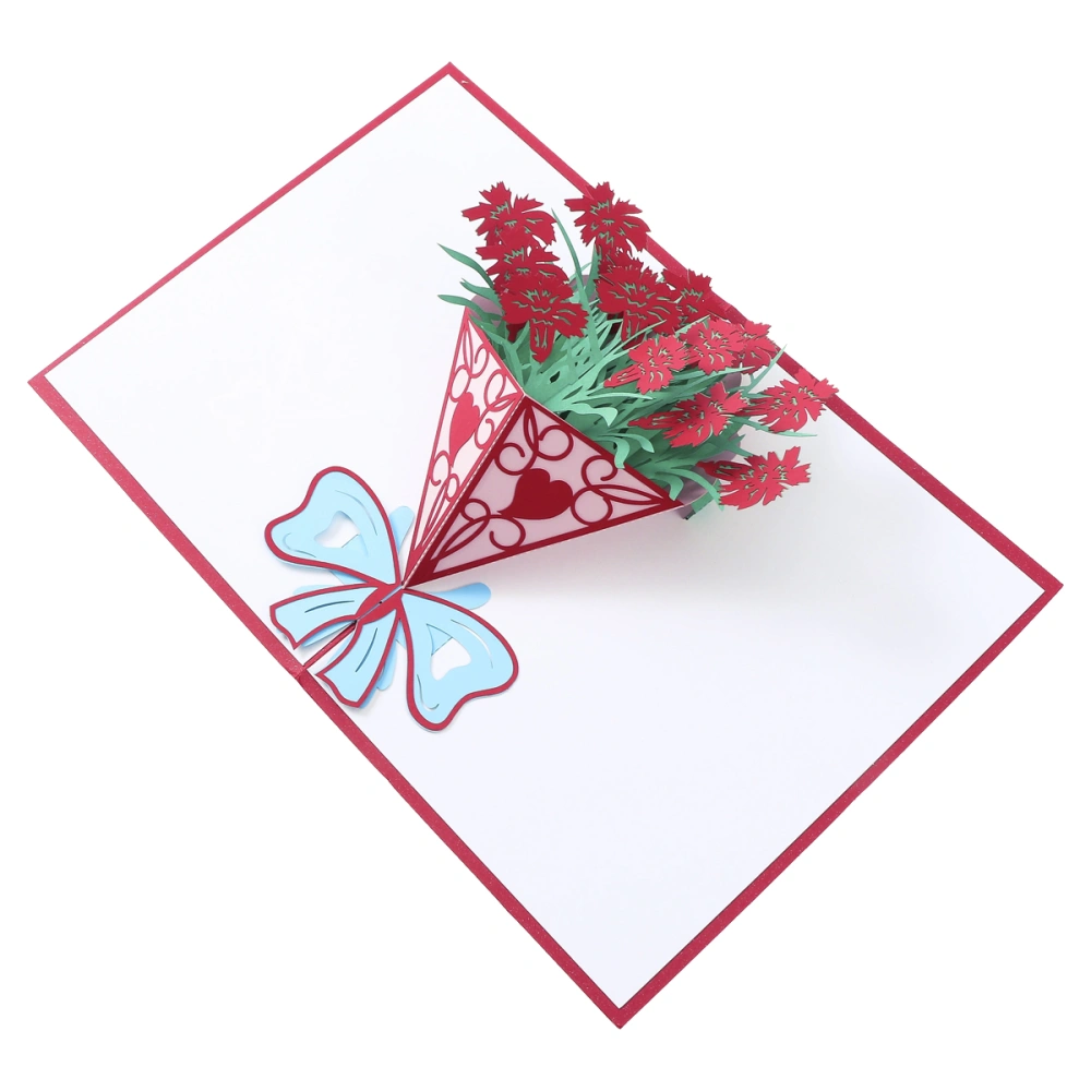 20 x 15cm 3D Up Cards Greeting with Envelope for Birthday Valentine Christmas Holiday (H101)