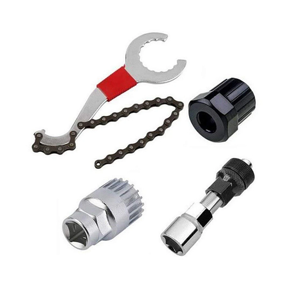 1 Set of Multi-functional Chain Repair Parts Portable Repair Tool Kit Flywheel for Mountain Bike