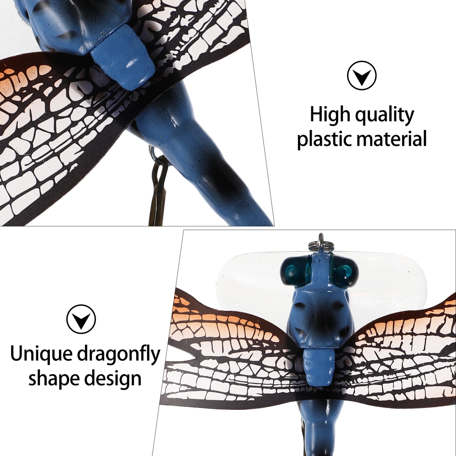 Fishing Bait Imitation Dragonfly Fishing Hook Simulation Lure Fishing Accessory