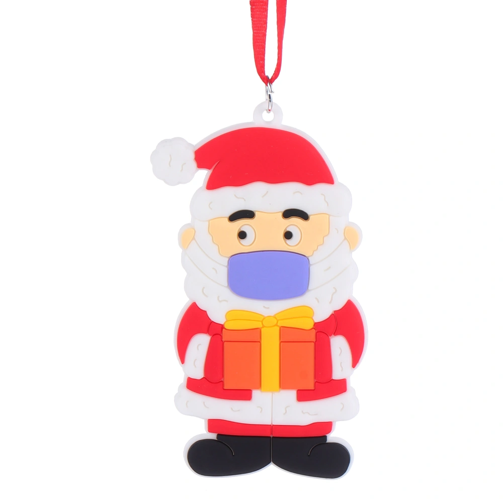 Mask Santa Hanging Decor Fashionable Hanging Ornament Christmas Hanging Pendant