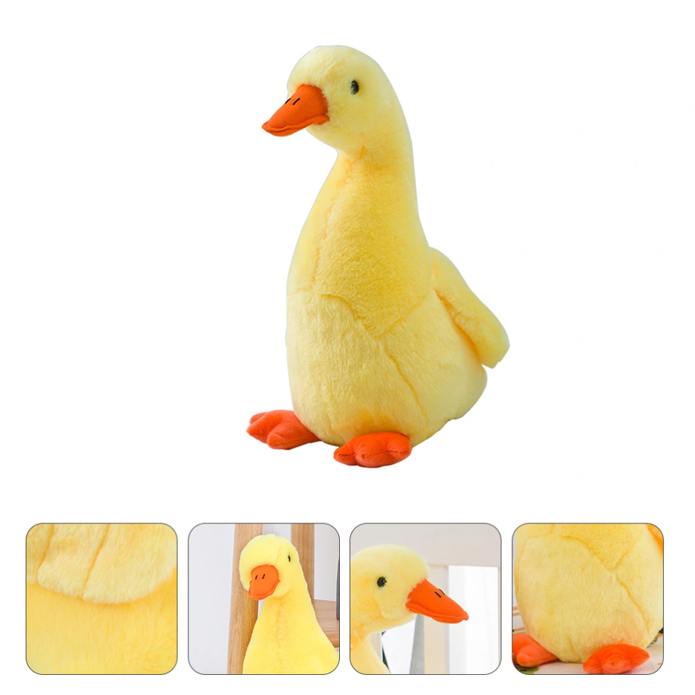 1Pc Emulation Duck Doll Toy Creative Adorable Plush Toy Kids Home Plaything