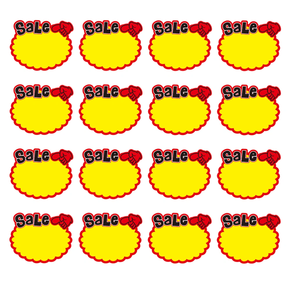 50 Pcs Market Price Signs Advertising Tags Retail Shop Blank Label Tags