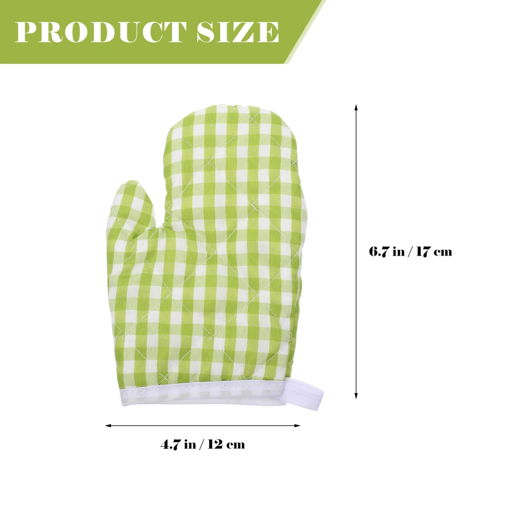 Kids Baking Glove Heat-resistant Oven Glove Wear-resistant Kids Glove Kitchen Cooking Glove