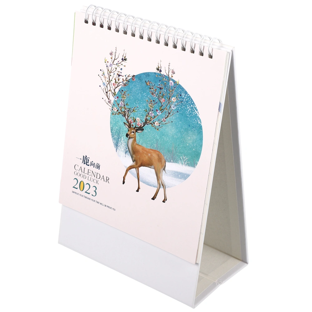 Simple Desk Calendar Decorative Calendar Desktop Time Schedule Planning Calendar