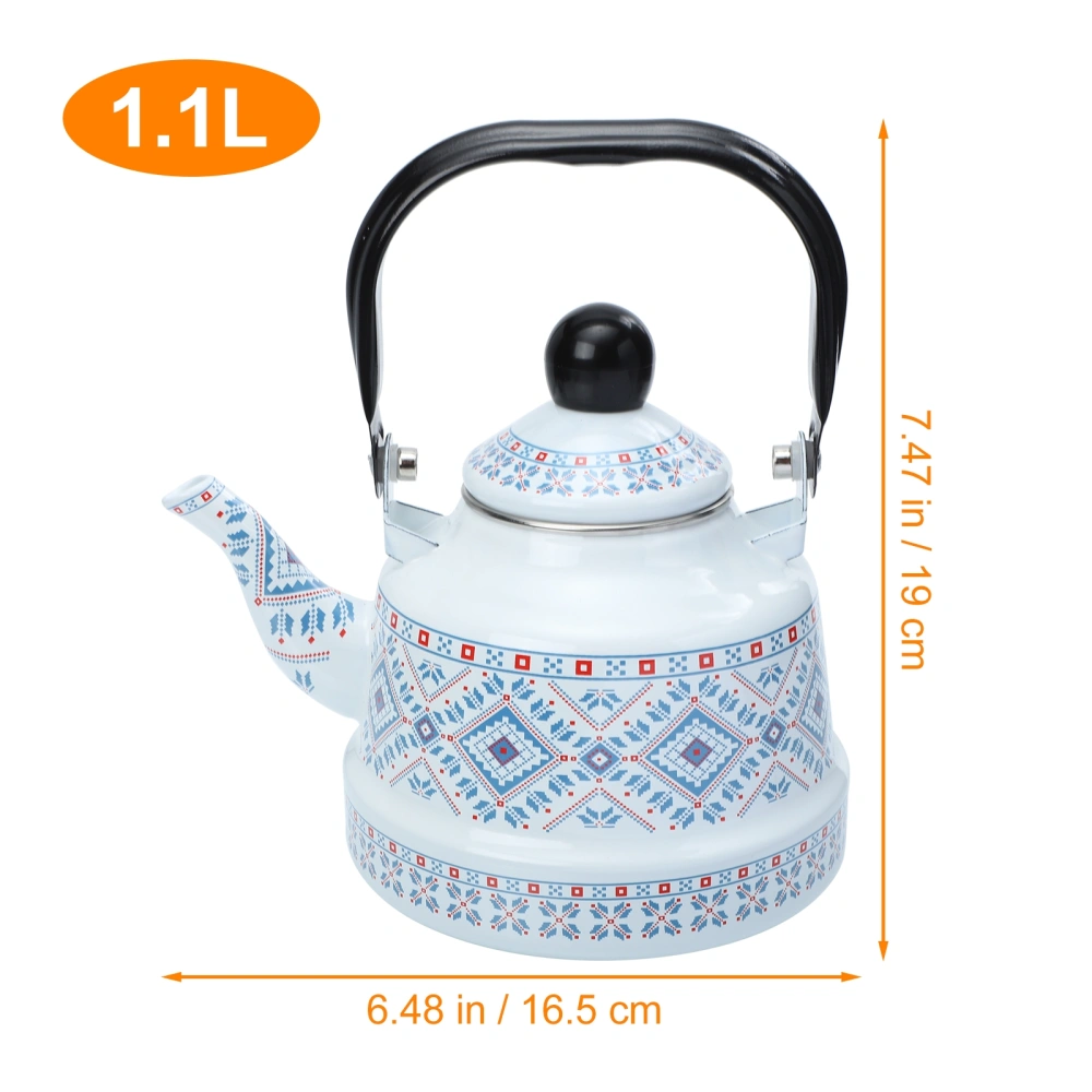 Water Heating Kettle Home Enamel Water Pot Portable Water Boiling Kettle Teapot