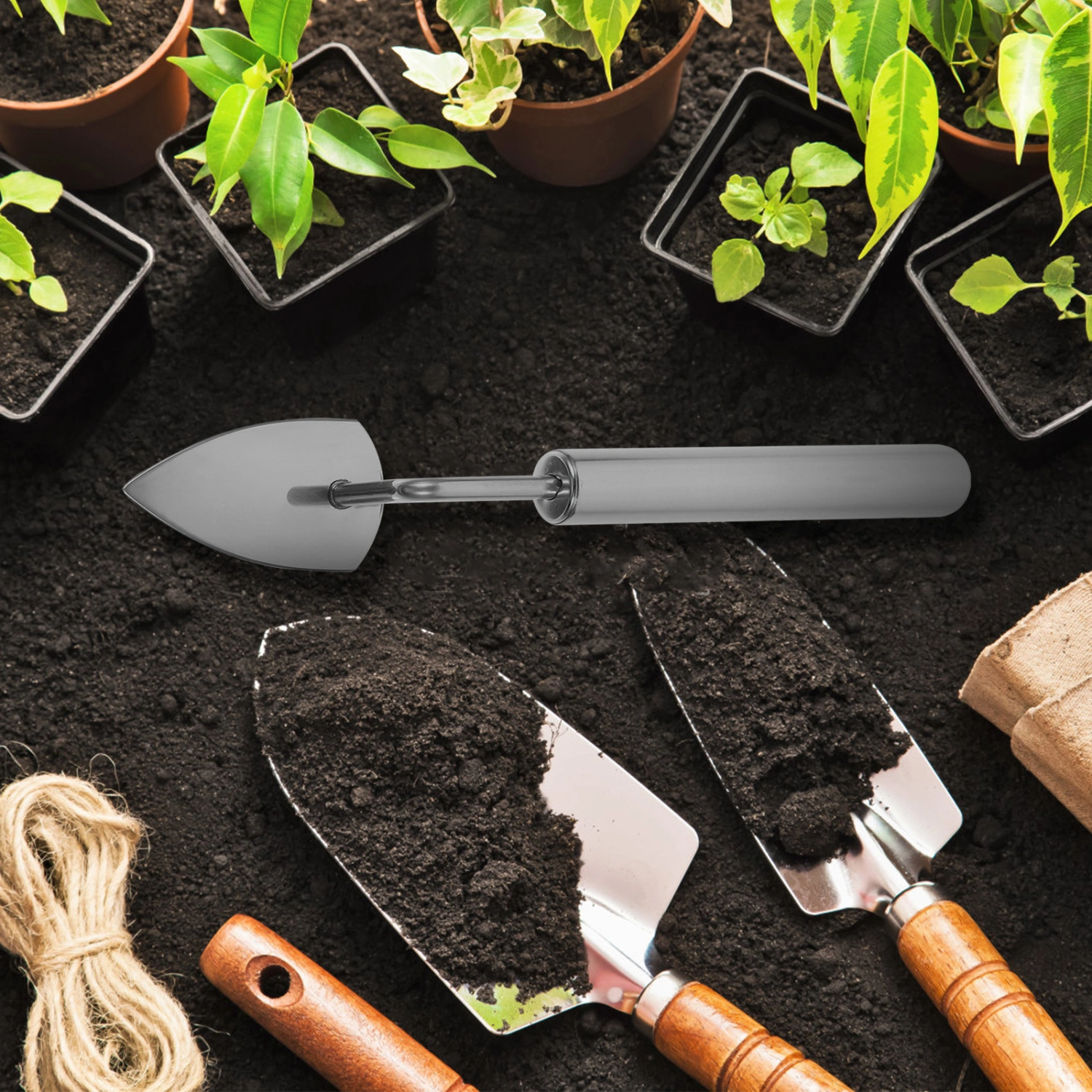 Gardening Tool Planting Shovel Garden Digging Tool Outdoor Grass Removal Shovel
