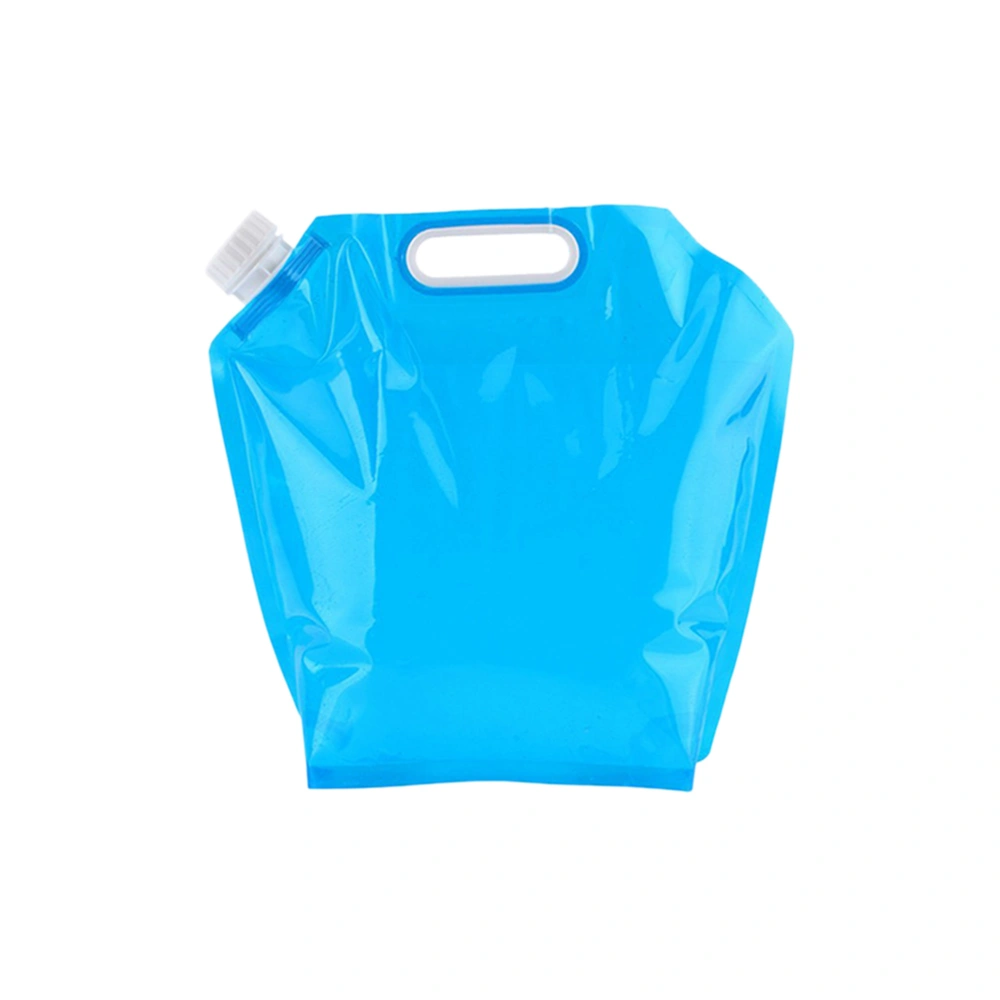 2pcs Collapsible Drinking Water Container Water Storage Bag Portable Emergency Water Carrier Portable Drinking Water Bag Large Capacity Picnic Water Container(Blue/10L)