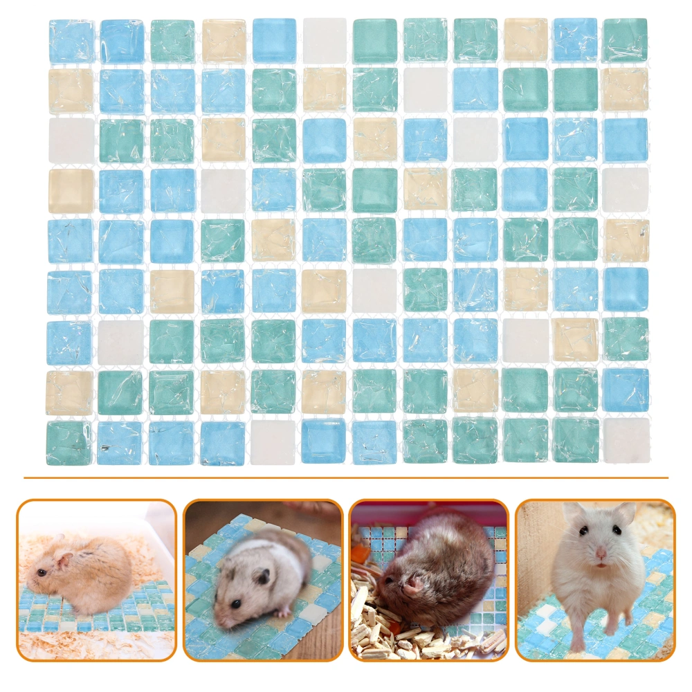 Hamster Cooling Bed Summer Refreshing Mat Summer Hamster Pad Hamster Cooling Pad