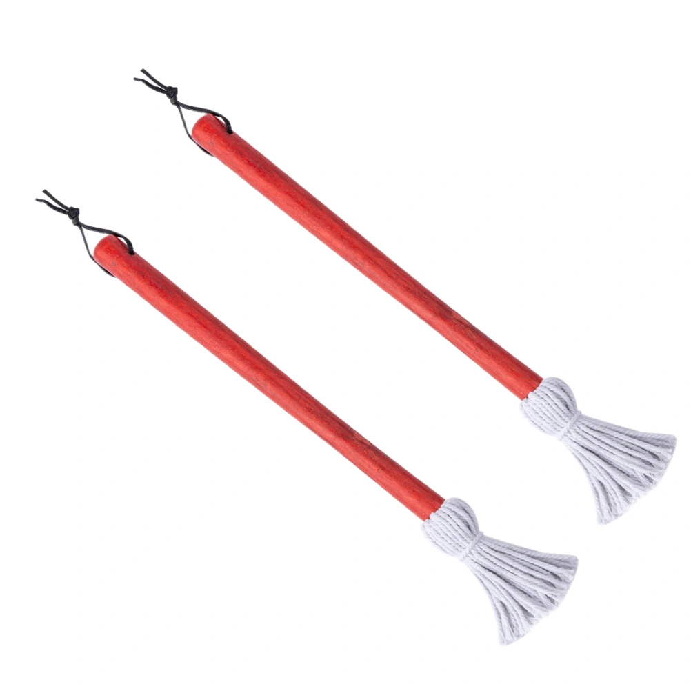 1 Set 2Pcs Barbecue Sauce Brushes Practical Basting Mops (Assorted Color)
