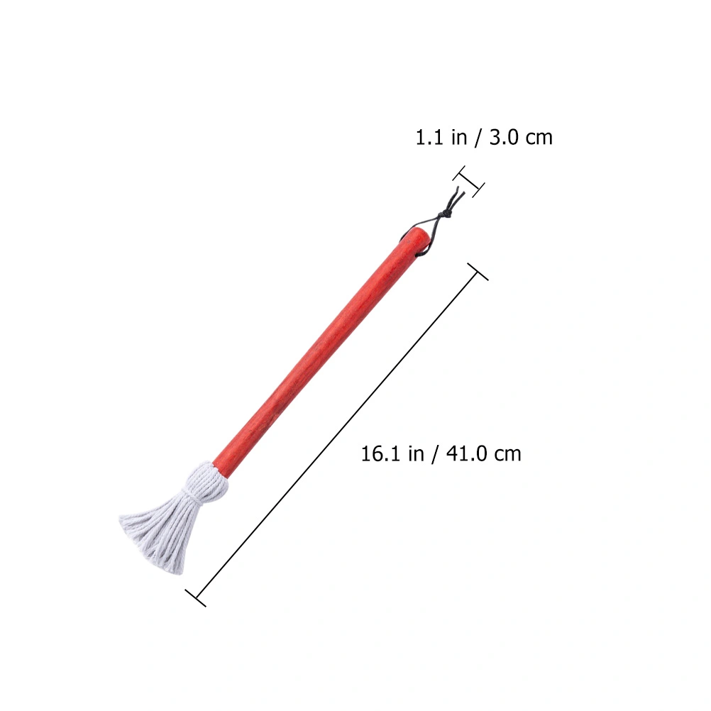 1 Set 2Pcs Barbecue Sauce Brushes Practical Basting Mops (Assorted Color)