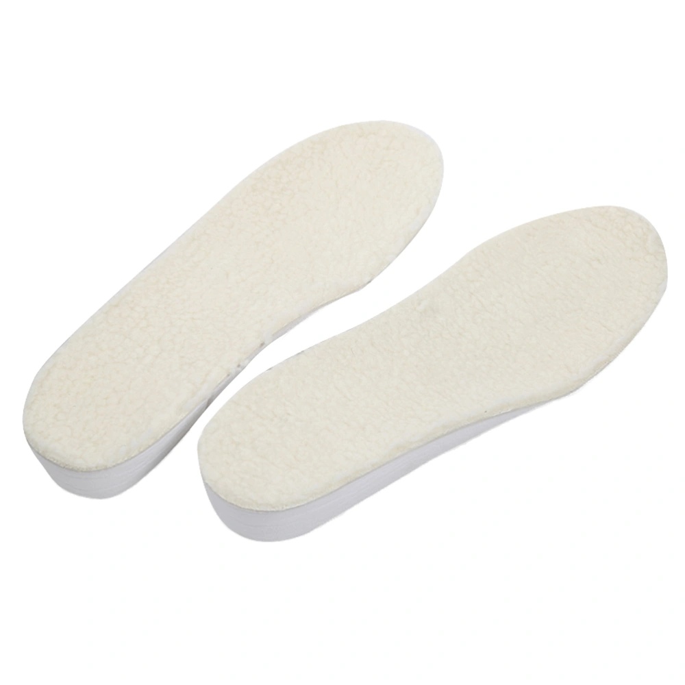 1 Pair 1.5cm Breathable Height Increase Insole Heel Inserts Invisible Shoe Lifts Heel Warmth Insoles Shoe Elevator Inserts for Men Women Size S