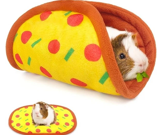 Small Pet Tunnel Hamster Tunnel Cushion Detachable Rabbit Nest Pad Guinea Pig Tunnel