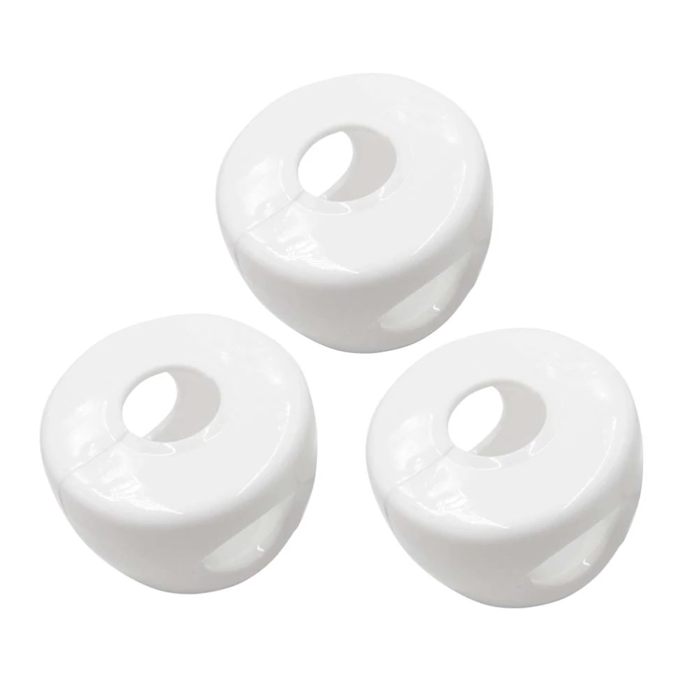 3 PCS Door Handle Covers Child-safe Knob Covers Protective Door Lock Covers (White)