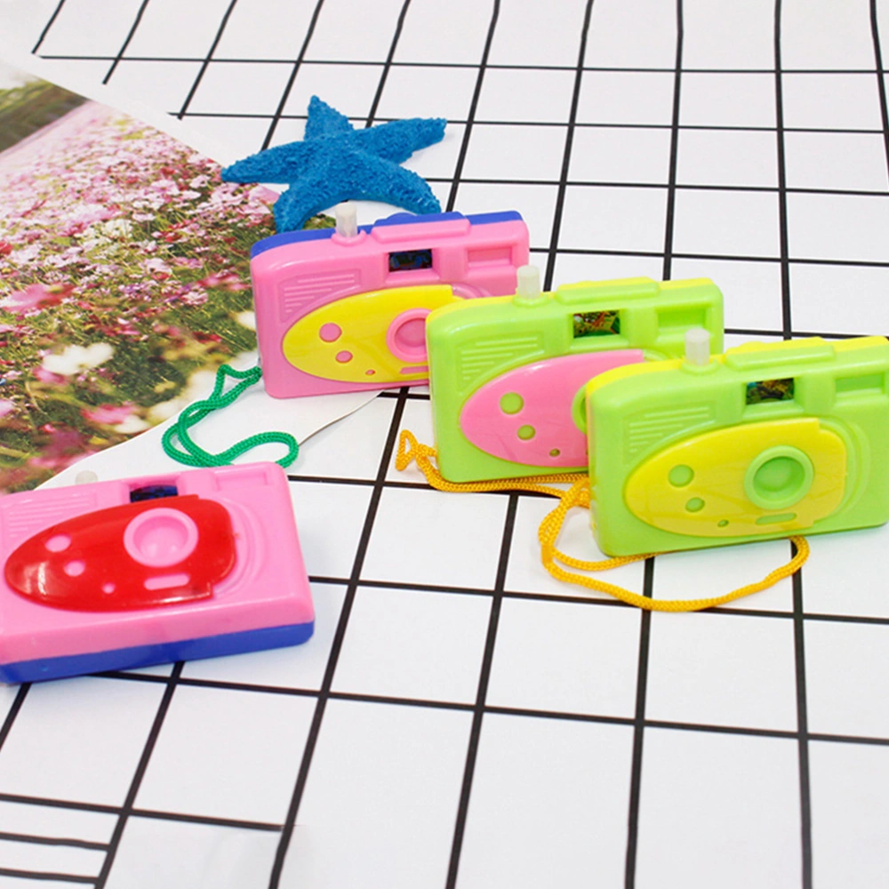 10Pcs Portable Imitation Photography Props Cartoon Camera Model Playthings