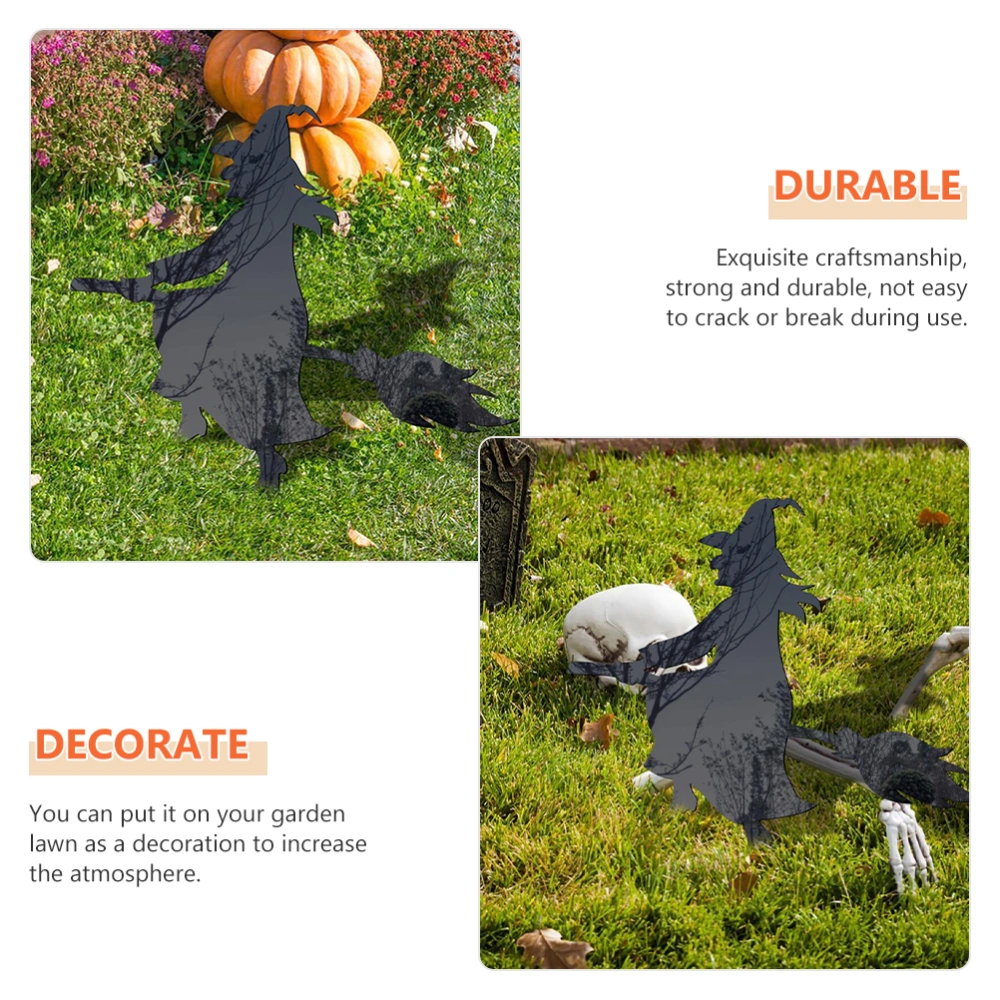 Halloween Decoration Silhouette Outdoor Yard Decor Ground Inserted Ornament