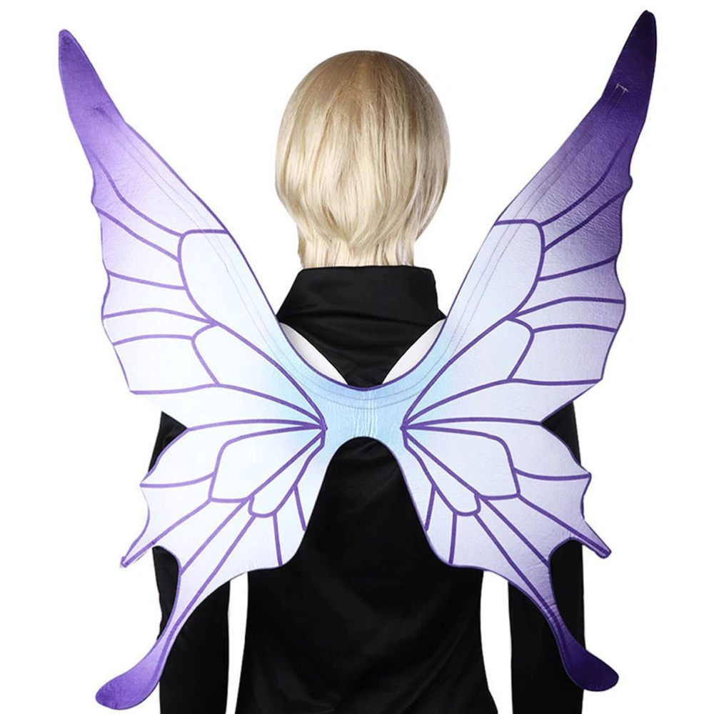 Adult Butterflies Wing Women Cosplay Party Wing Prop Fabric Fairy Wing Costume(Random Color)