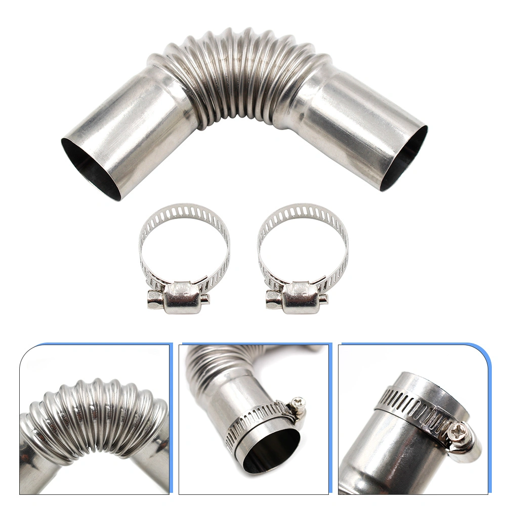 1 Set Car Exhaust Pipe Connector Auto Exhaust Hose Car Diesel Heater Tail Pipe