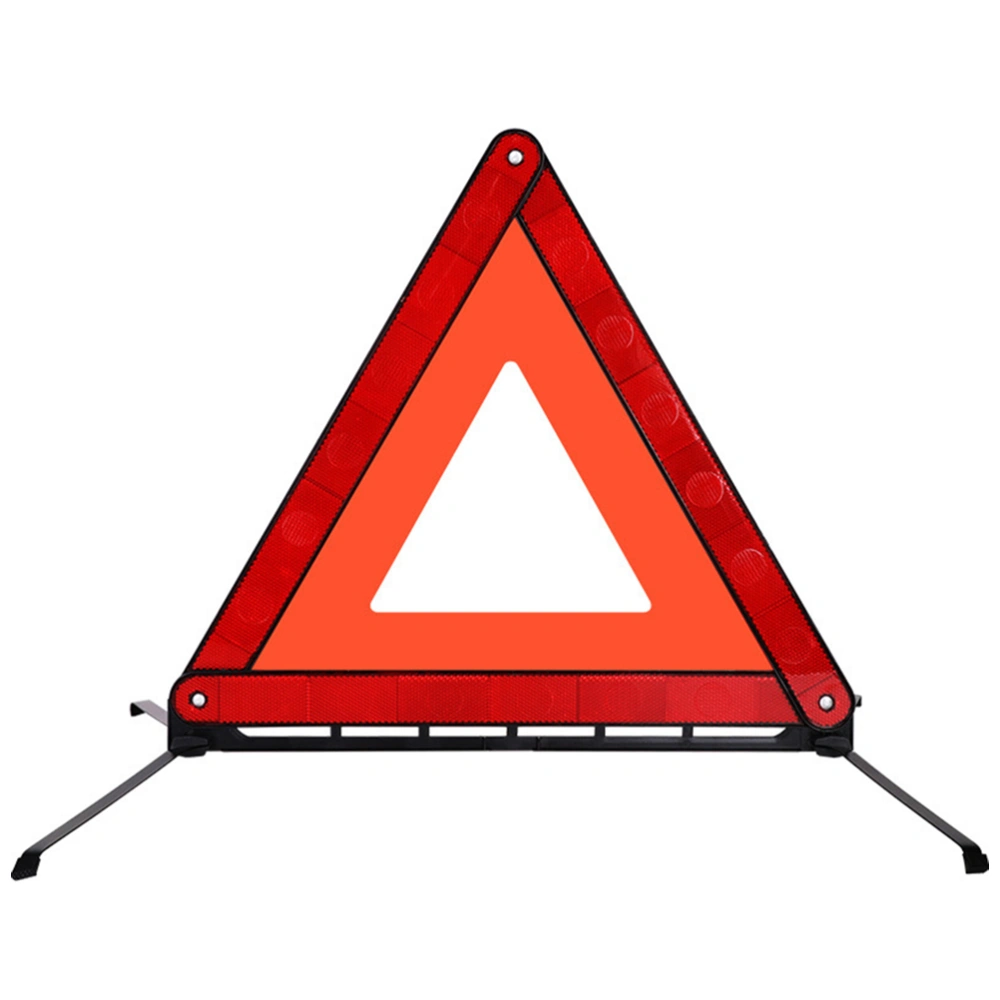 Foldable Reflective Triangle Emergency Triangle Road Trip Essential For Adult