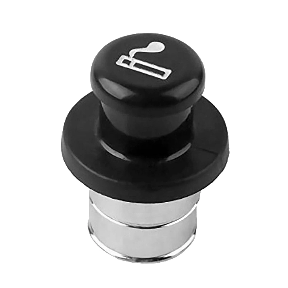3PCS Imitation Car-mounted Cigarette Lighter Pill Box Private Storage Containers Hidden Diversion Pill Box Container for Home Car Use(Black)