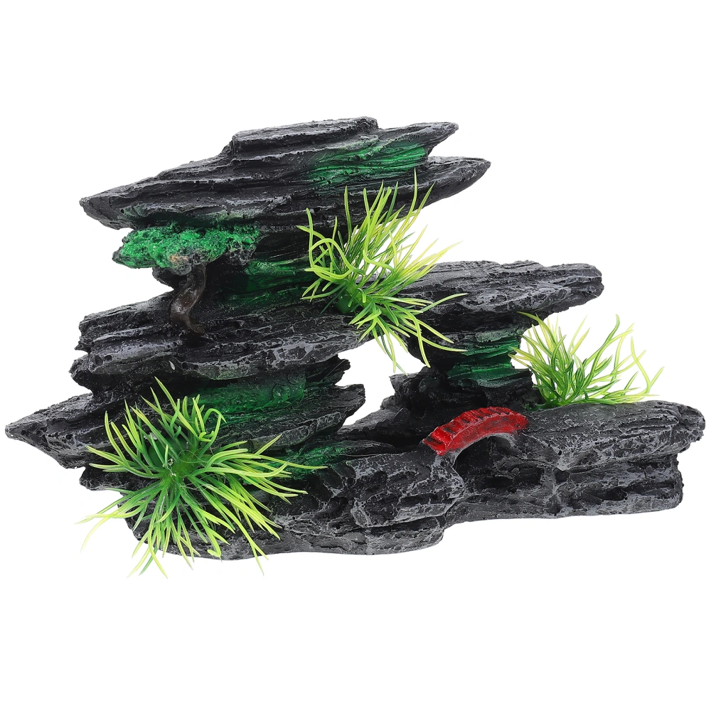 Artificial Resin Rockery Aquarium Landscape Rockery Fish Tank Rockery Decoration