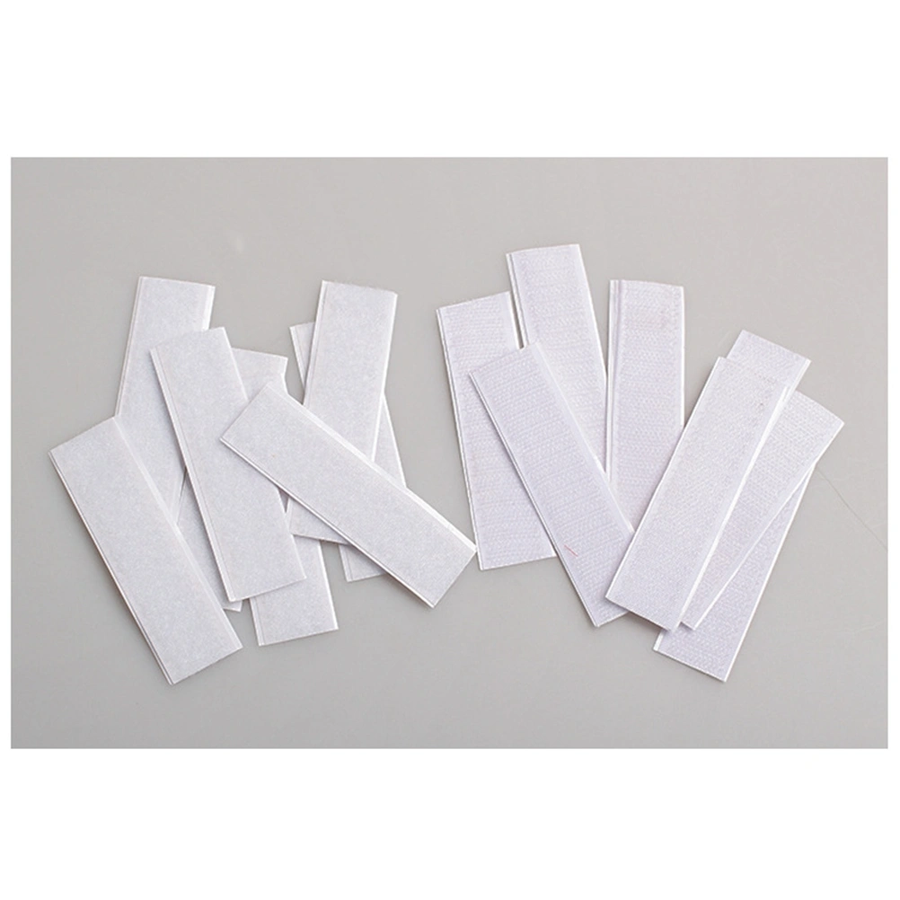 5pcs Back Adhesive Tape Table Skirt Rug Gripper Sticker Pads Sticky Back Wall Mounting Strips for Home Office