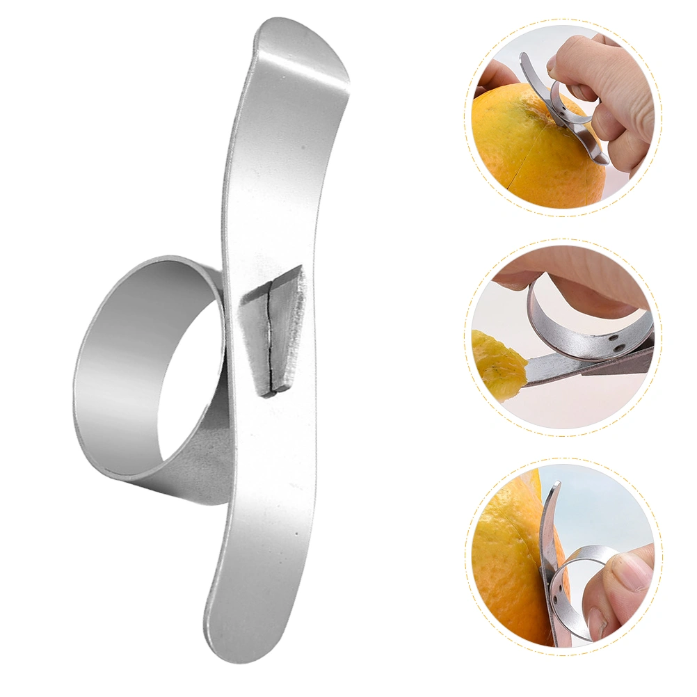 Round Orange Peeler Steel Orange Peeler Kitchen Round Citrus Fruit Peeler