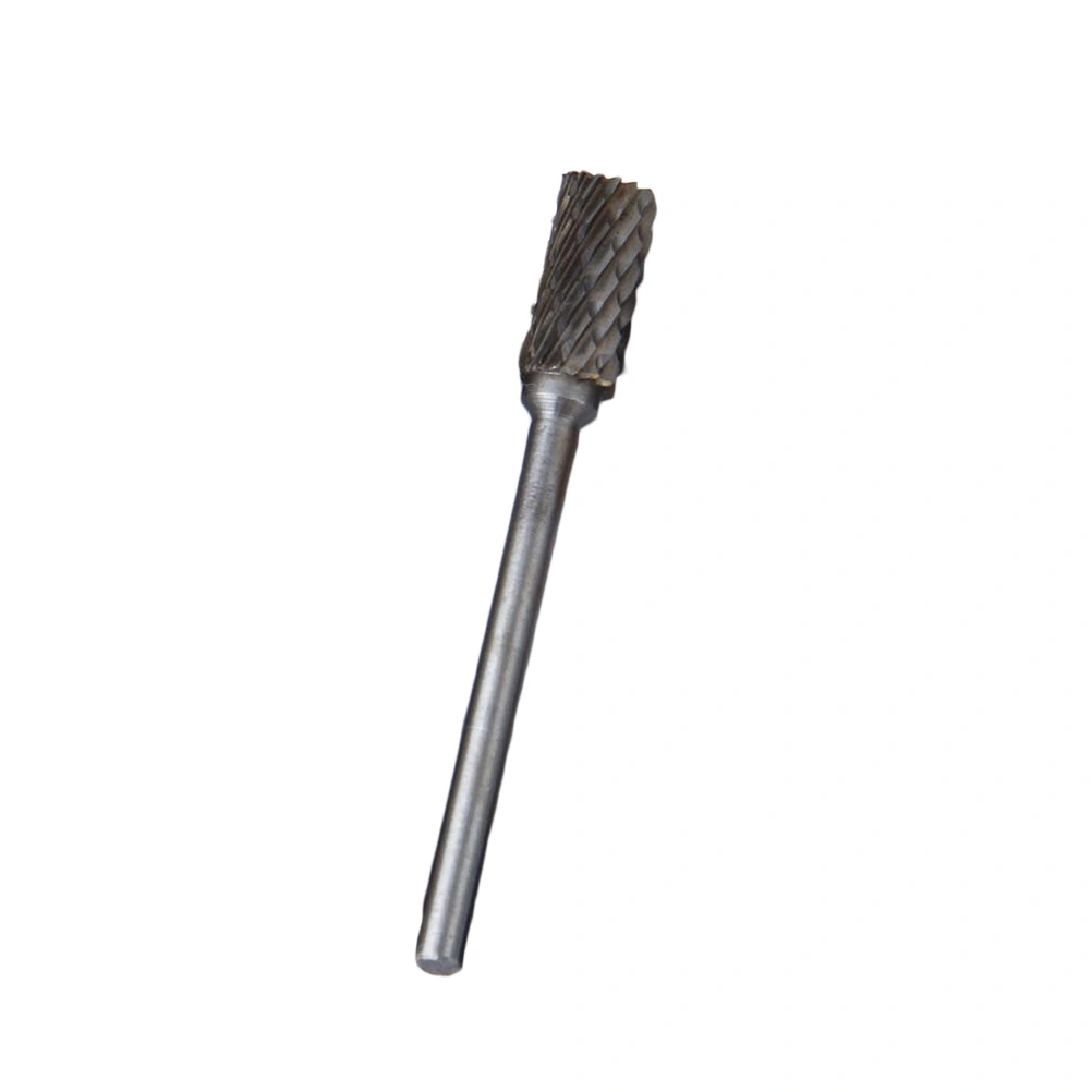 Tungsten Carbide Rotary Burr Set Double Cut Tungsten Carbide Cutter Grinding Head Bits for Woodworking Carving Drilling (Pattern A)