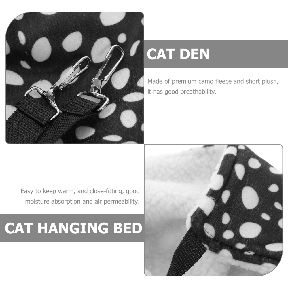 1Pc Pet Cat Den Double-sided Breathable Hanging Cat Hammock Pet Supplies