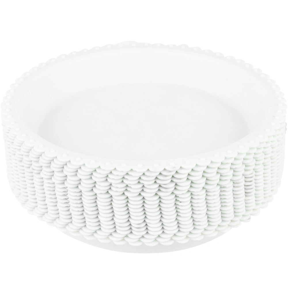 20pcs Plastic Thickened Round Flowerpot Tray Plant Pot Saucer Flowerpot Drip Tray for Garden Balcony (White)